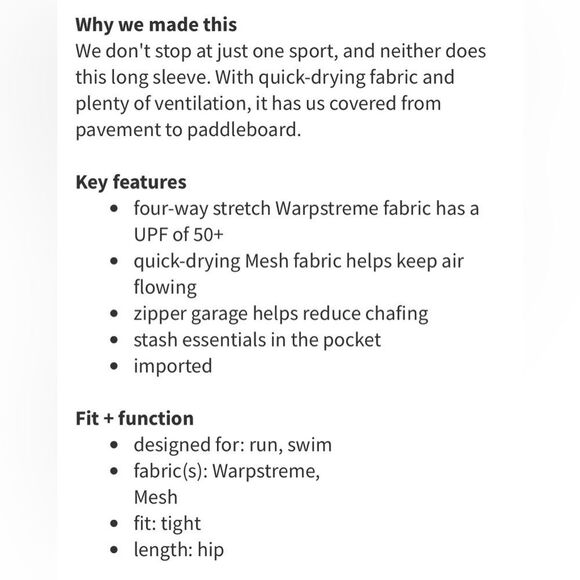 Lululemon Water: Sun Runner 1/2 Zip Texture Twist White Black / Black - Picture 6 of 12